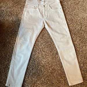 Zara Slim Jeans    Size W32      Light Grey